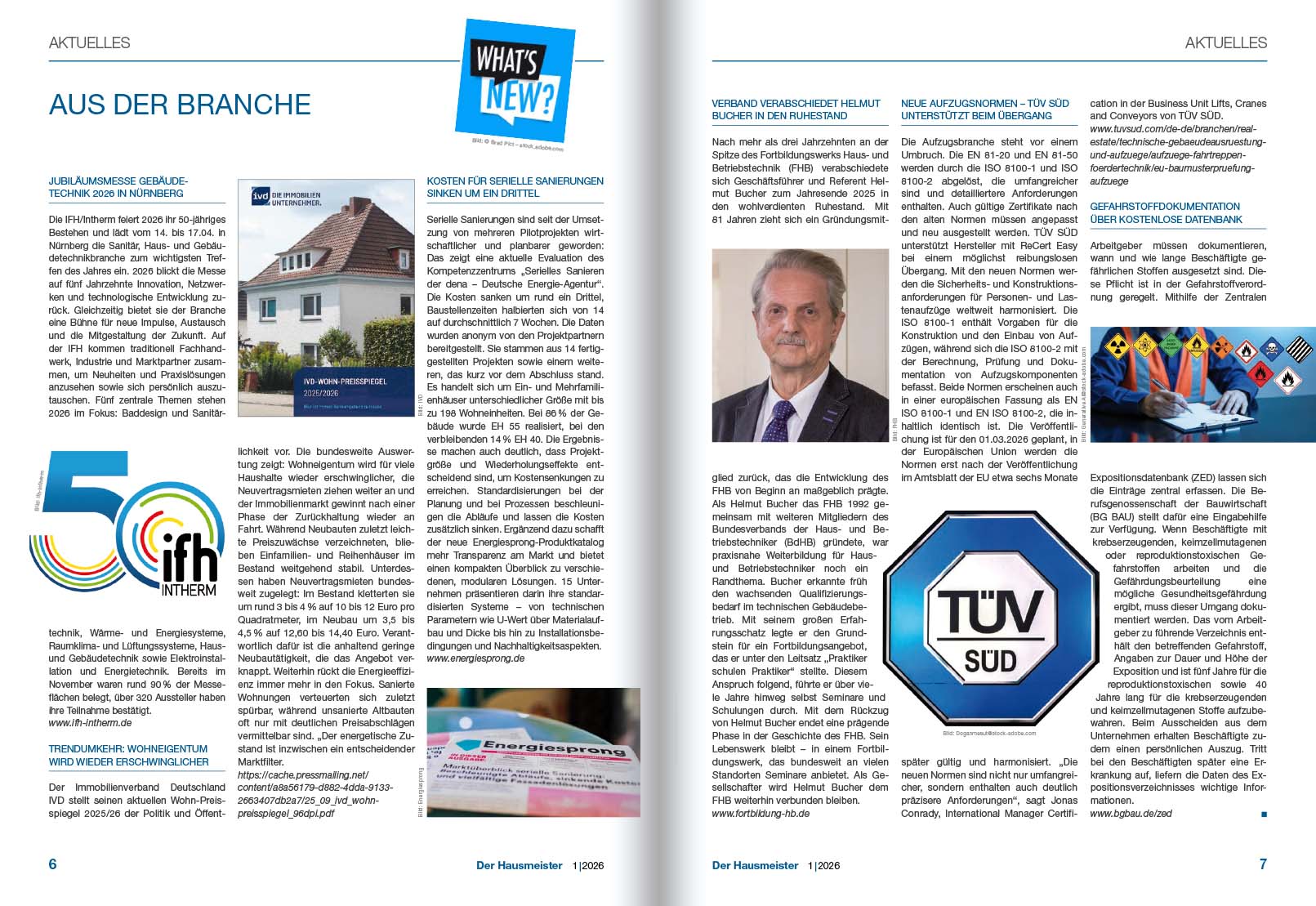 Branchennews Februar 2026